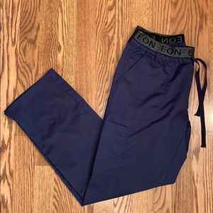 Navy Blue Scrub Pants